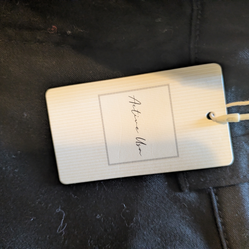 Active USA Black Cargo Women Jeans - Picture 3 of 7